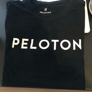 Peloton Black T-shirt Century Club new
